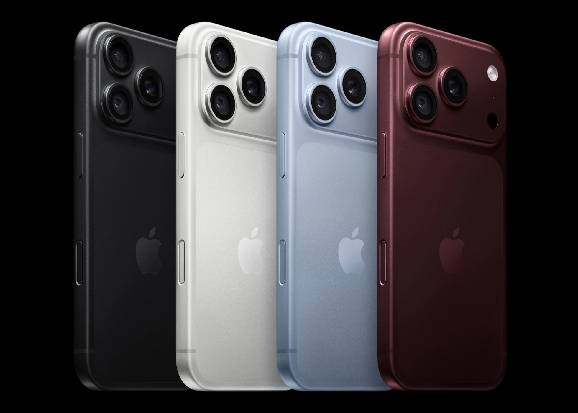 Четыре расцветки iPhone 18 Pro